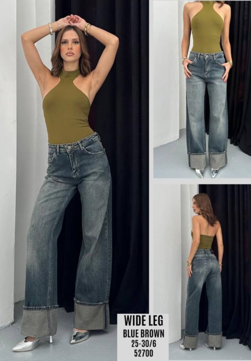 Spodnie damskie jeansy Roz 25-30, 1 Kolor Paczka 6 szt
